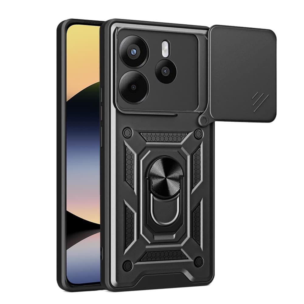 Techsuit CamShield Series - θήκη για Xiaomi Redmi Note 14 4G - Μαύρο