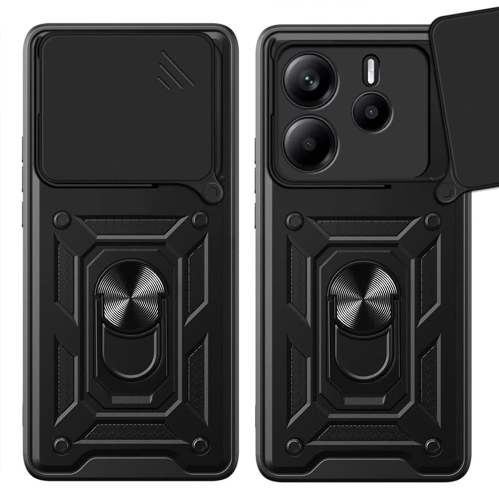 Techsuit CamShield Series - θήκη για Xiaomi Redmi Note 14 4G - Μαύρο 3