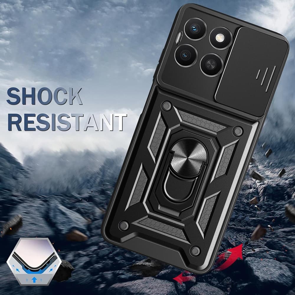 Techsuit CamShield Series - θήκη για Honor X8c - Ροζ 4