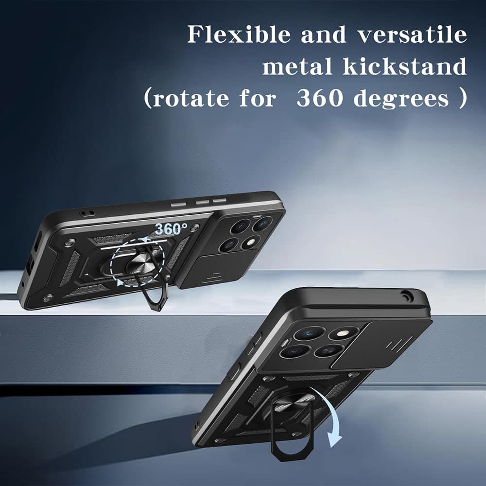 Techsuit CamShield Series - θήκη για Honor X8c - Μαύρο 2