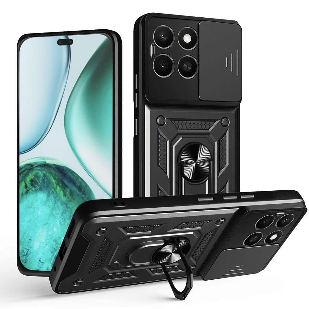 Techsuit CamShield Series - θήκη για Honor X8c - Μαύρο