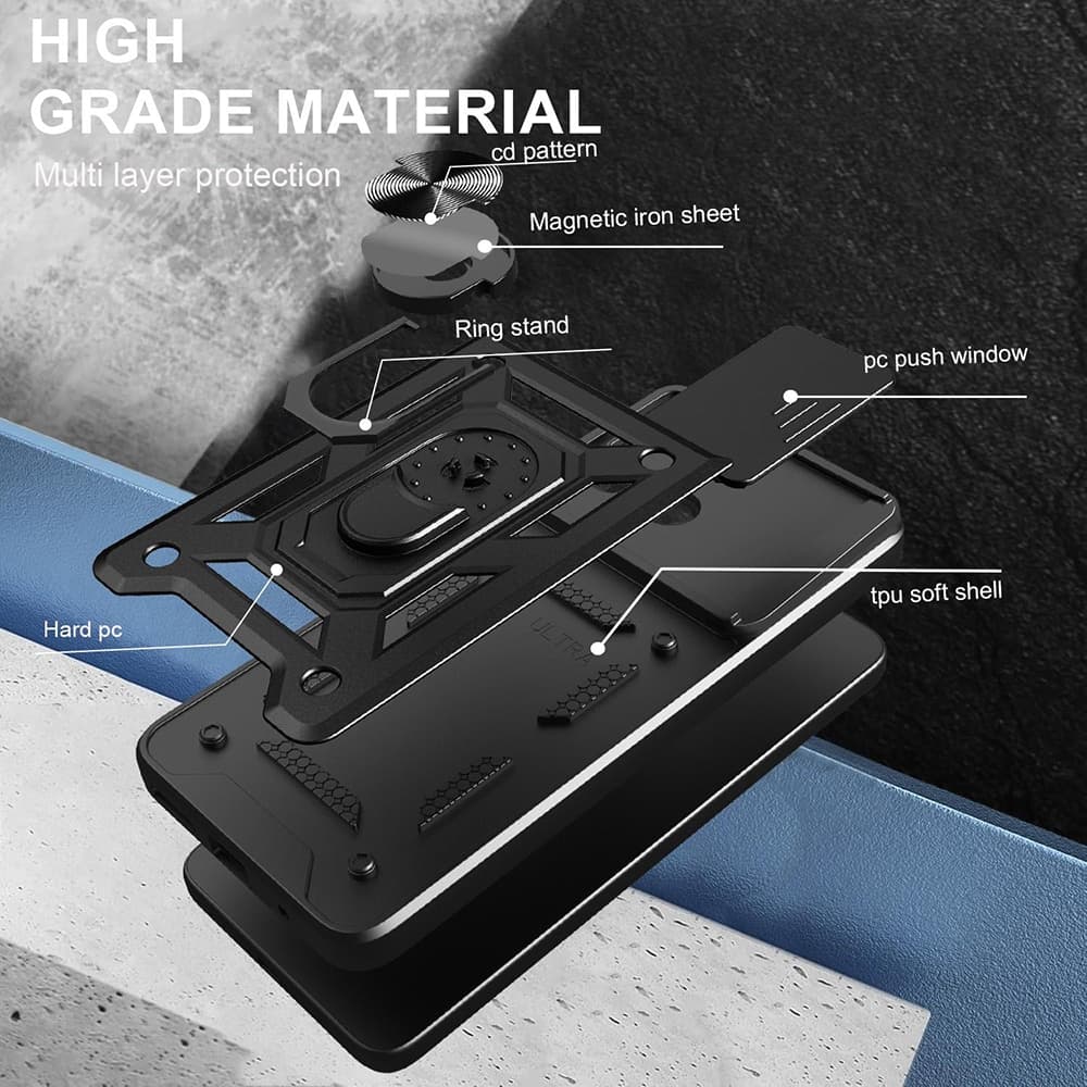 Techsuit CamShield Series - θήκη για Honor X8c - Μπλε 5