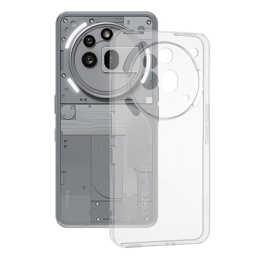 Techsuit Clear Silicone - θήκη για Nothing Phone (3a) Pro - Διάφανο