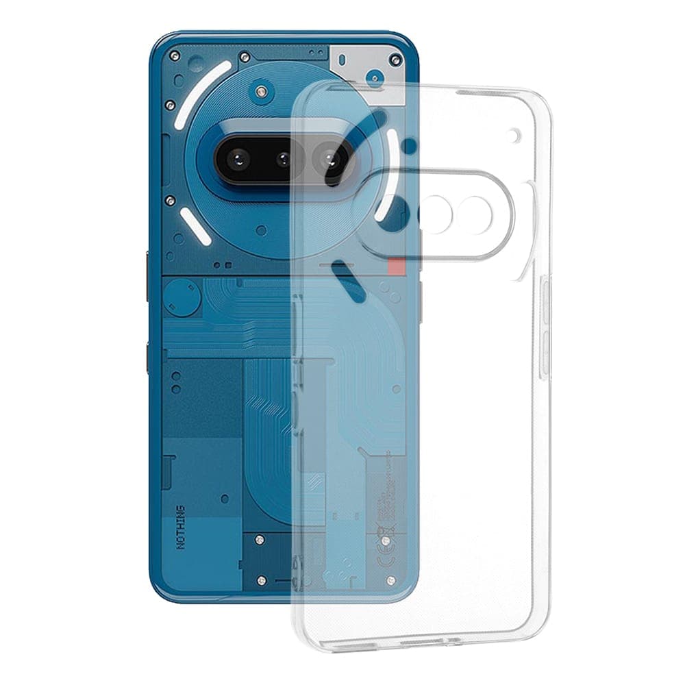 Techsuit Clear Silicone - θήκη για Nothing Phone (3a) - Διάφανο