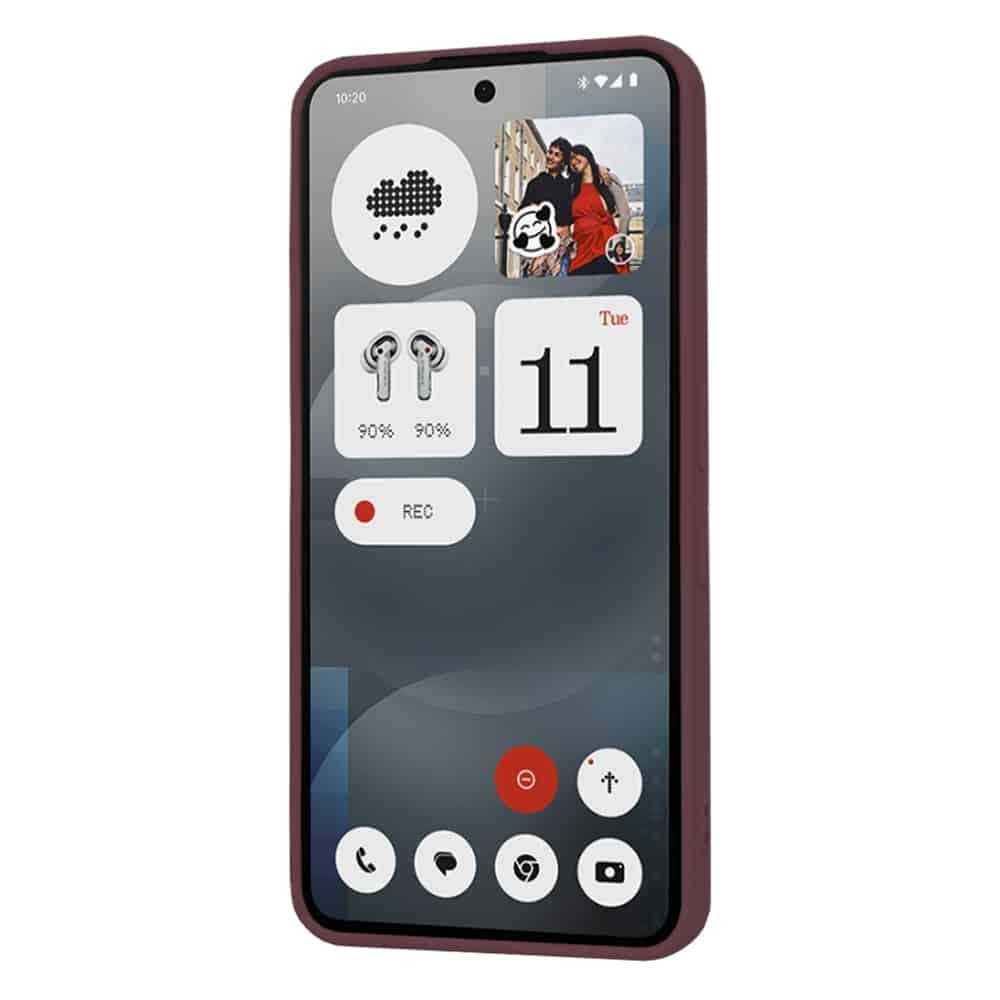 Techsuit SoftFlex - θήκη για Nothing Phone (3a) - Κόκκινο 2
