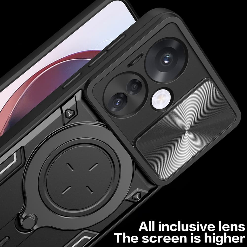 Techsuit CamGuard Pro - θήκη για Oppo Reno13 Pro - Μαύρο 3