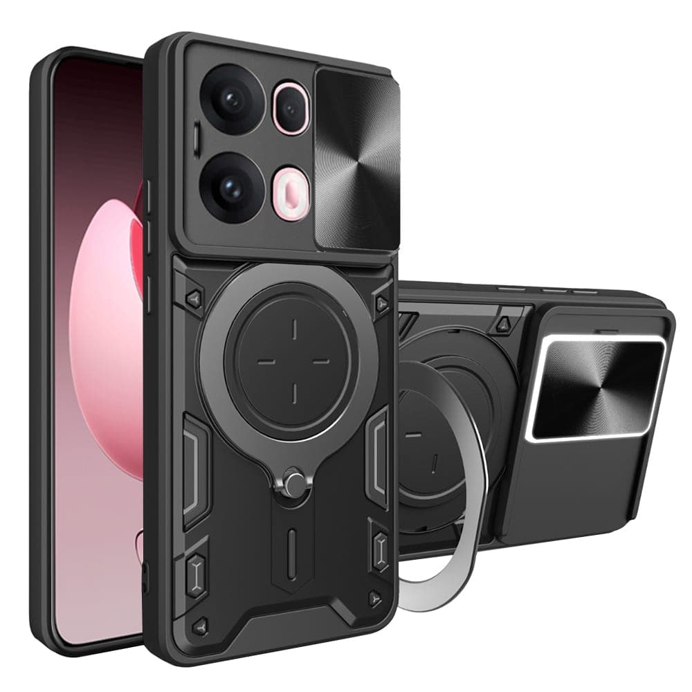 Techsuit CamGuard Pro - θήκη για Oppo Reno13 Pro - Μαύρο
