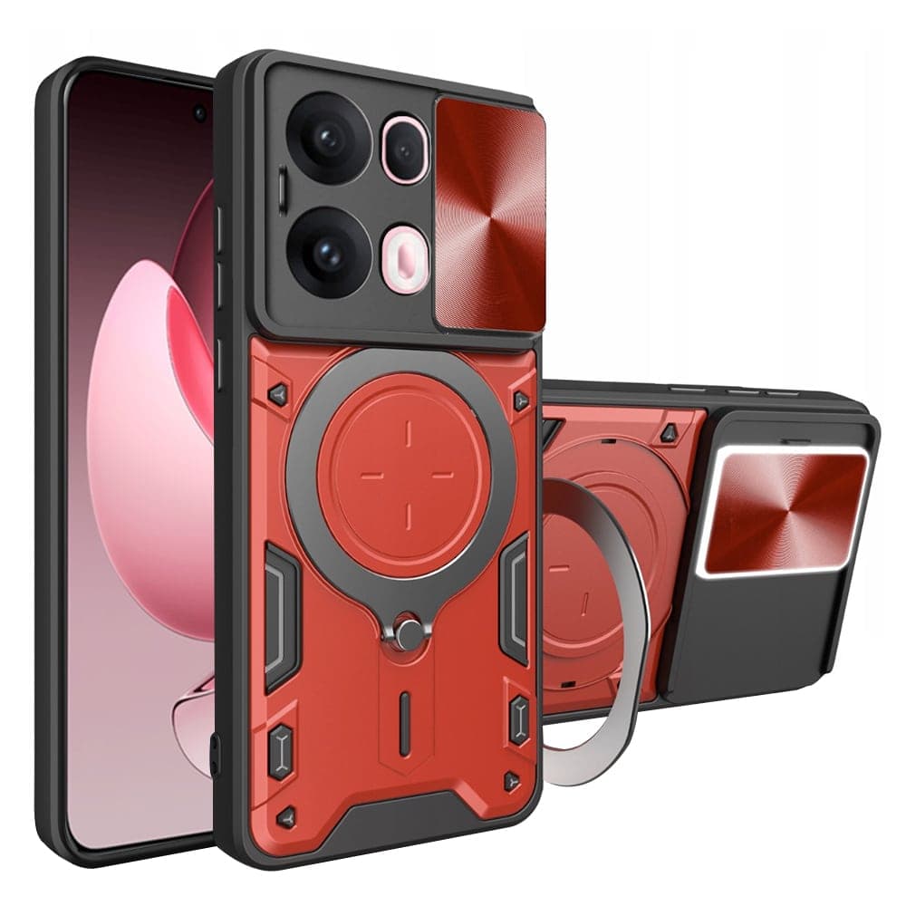 Techsuit CamGuard Pro - θήκη για Oppo Reno13 Pro - Κόκκινο