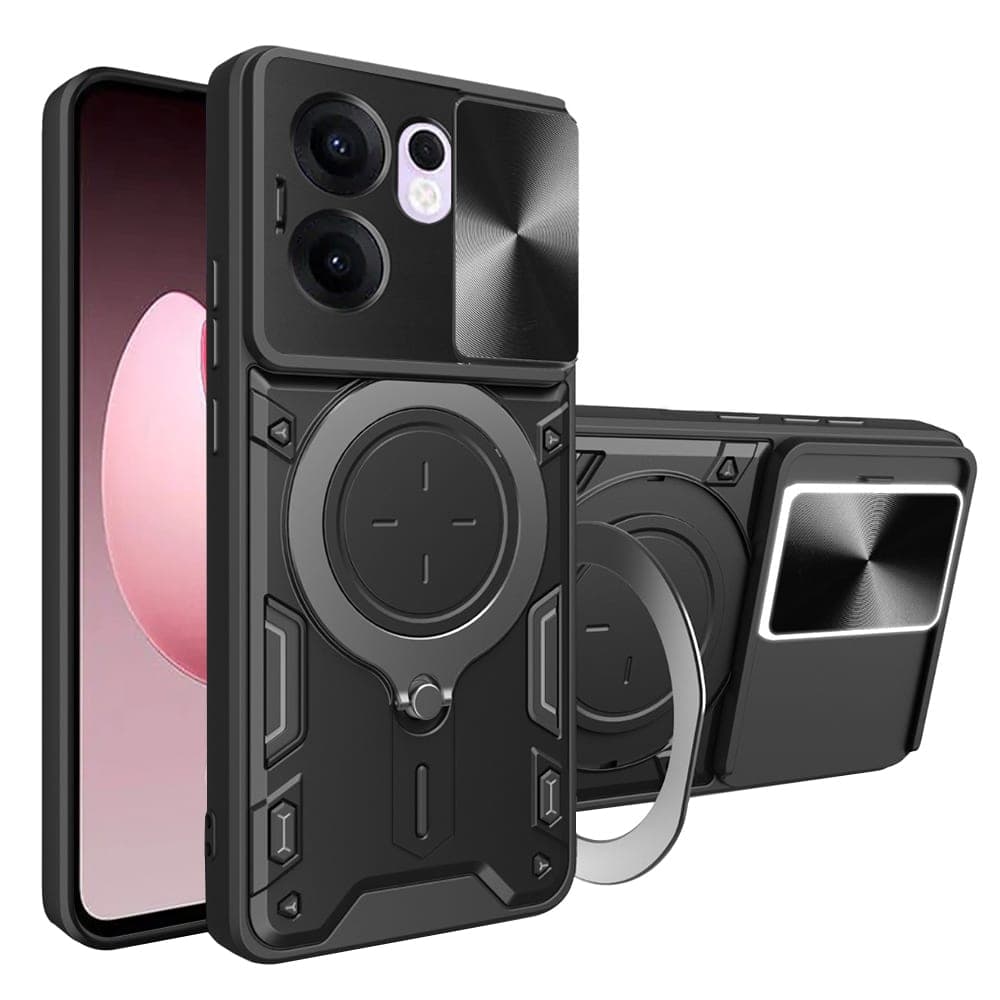 Techsuit CamGuard Pro - θήκη για Oppo Reno13 F / 4G 5G FS - Μαύρο