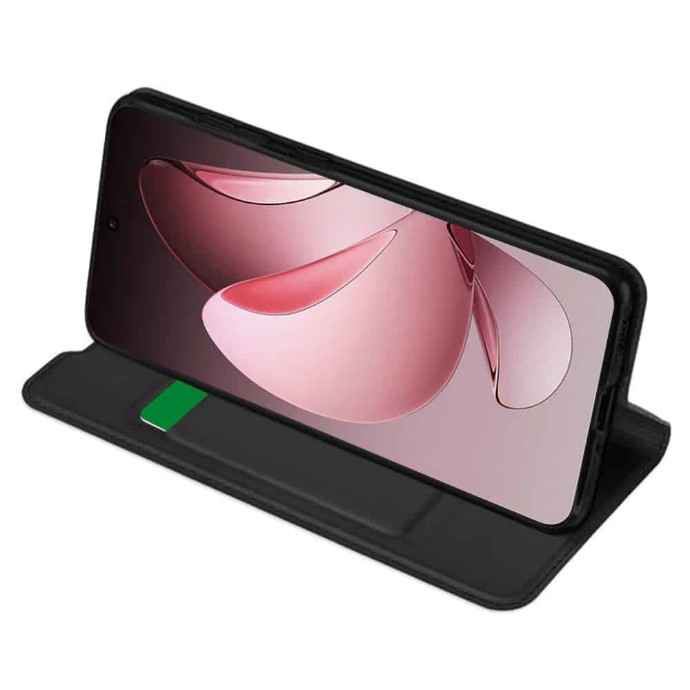 Techsuit Magskin Book - θήκη για Oppo Reno13 F / 4G 5G FS - Μαύρο 2
