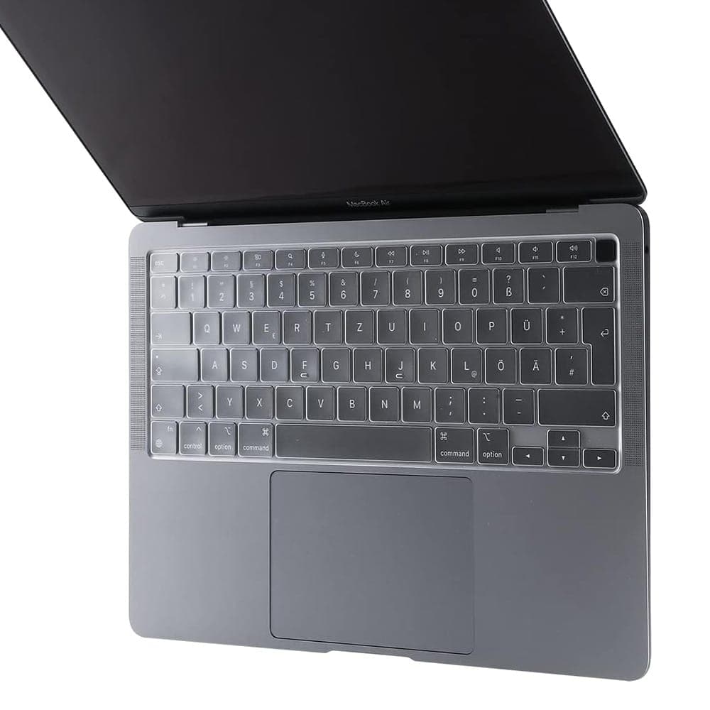 Techsuit - Κάλυμμα Πληκτρολογίου Premium PureTypeX (KC1) - Εξαιρετικά Λεπτό, για MacBook Air 13 (2020), Πλενόμενο και Επαναχρησιμοποιήσιμο - Διαφανές 2