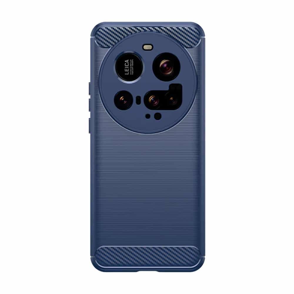 Techsuit Carbon Silicone - θήκη για Xiaomi 15 Ultra - Μπλε 2