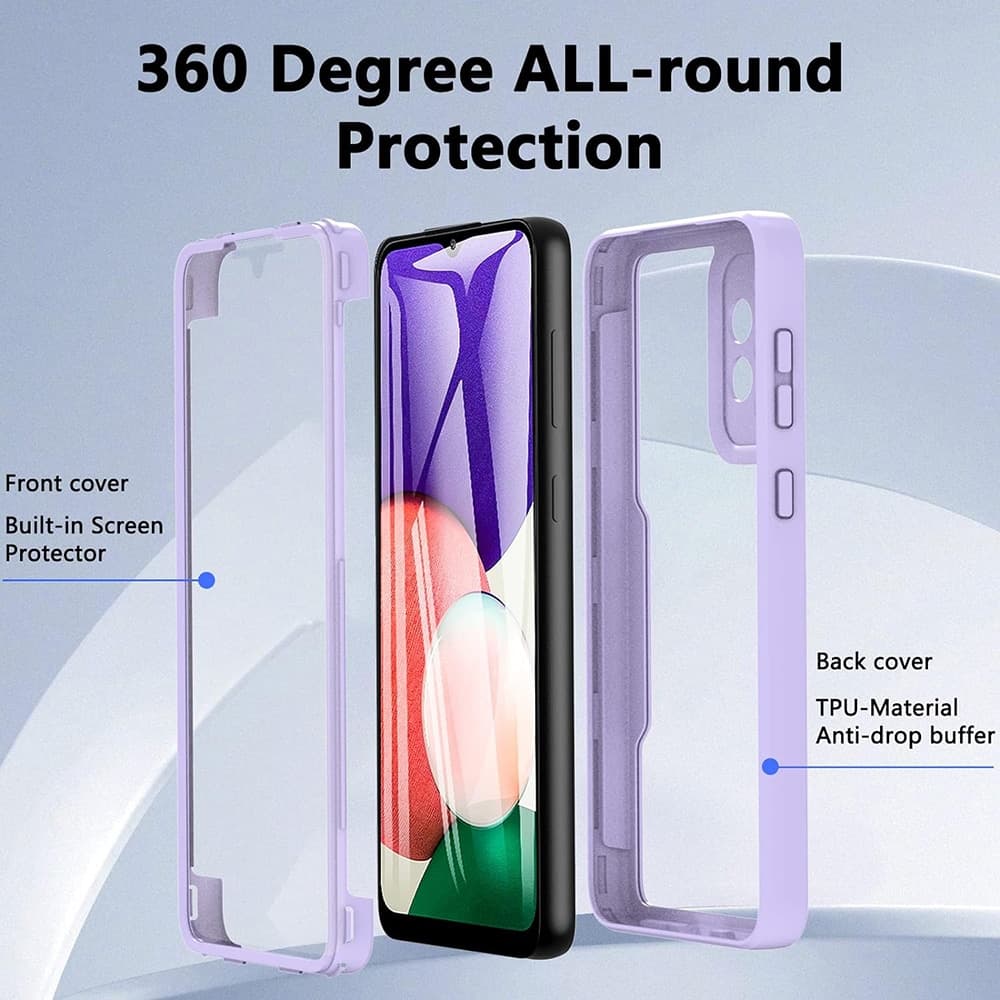Techsuit ColorVerse 360 Series - θήκη για Xiaomi Redmi Note 14 4G - Μαύρο 4