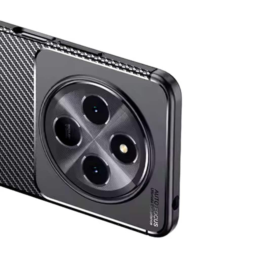 Techsuit CarbonFiber - θήκη για Xiaomi Redmi Note 14 Pro 4G - Μαύρο 3