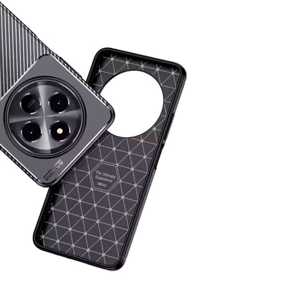 Techsuit CarbonFiber - θήκη για Xiaomi Redmi Note 14 Pro 4G - Μαύρο 4