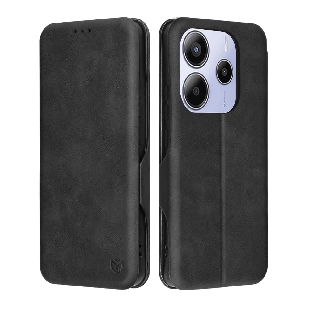 Techsuit Safe Wallet Plus - θήκη για Xiaomi Redmi Note 14 5G - Μαύρο