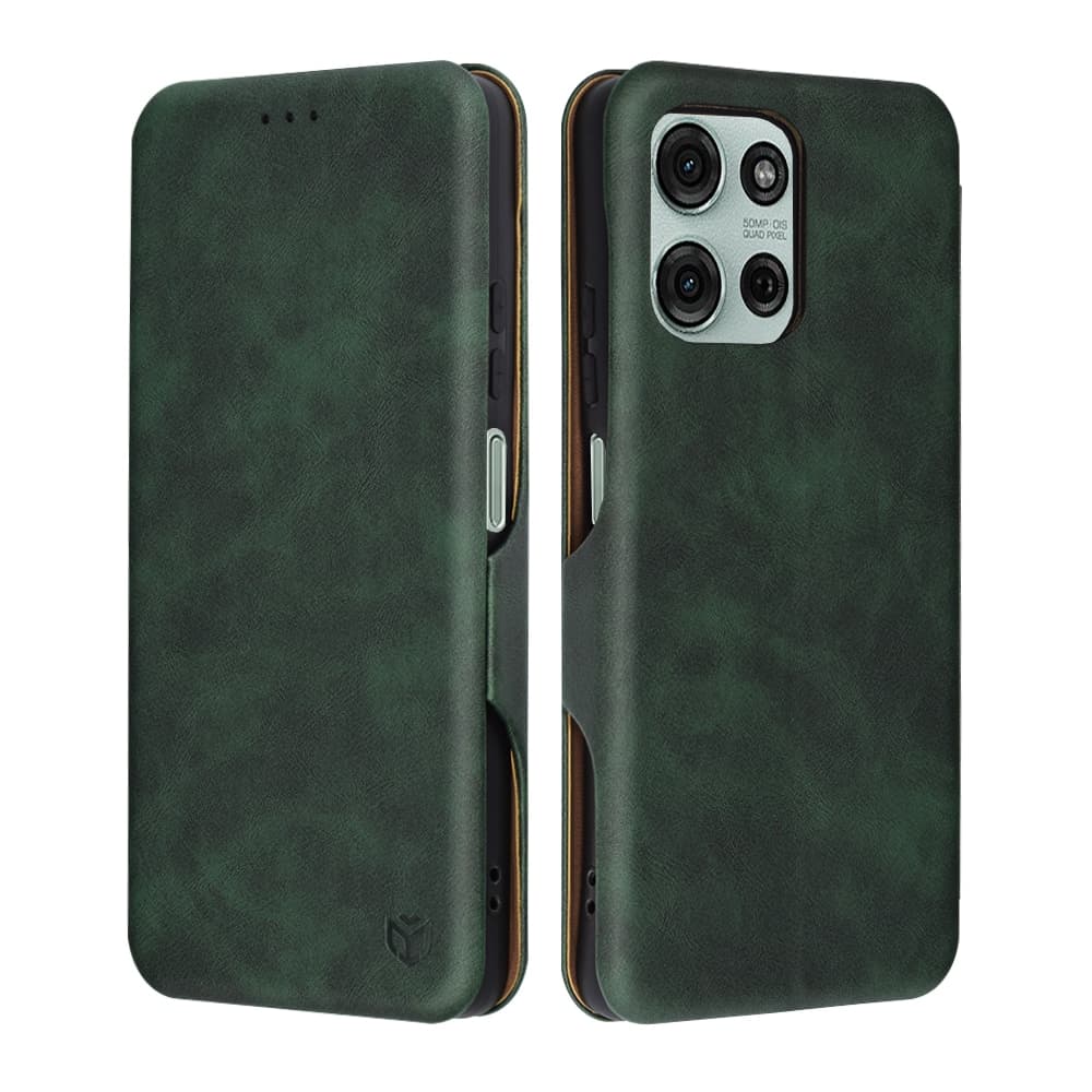 Techsuit Safe Wallet Plus - θήκη για Motorola Moto G75 - Πράσινο