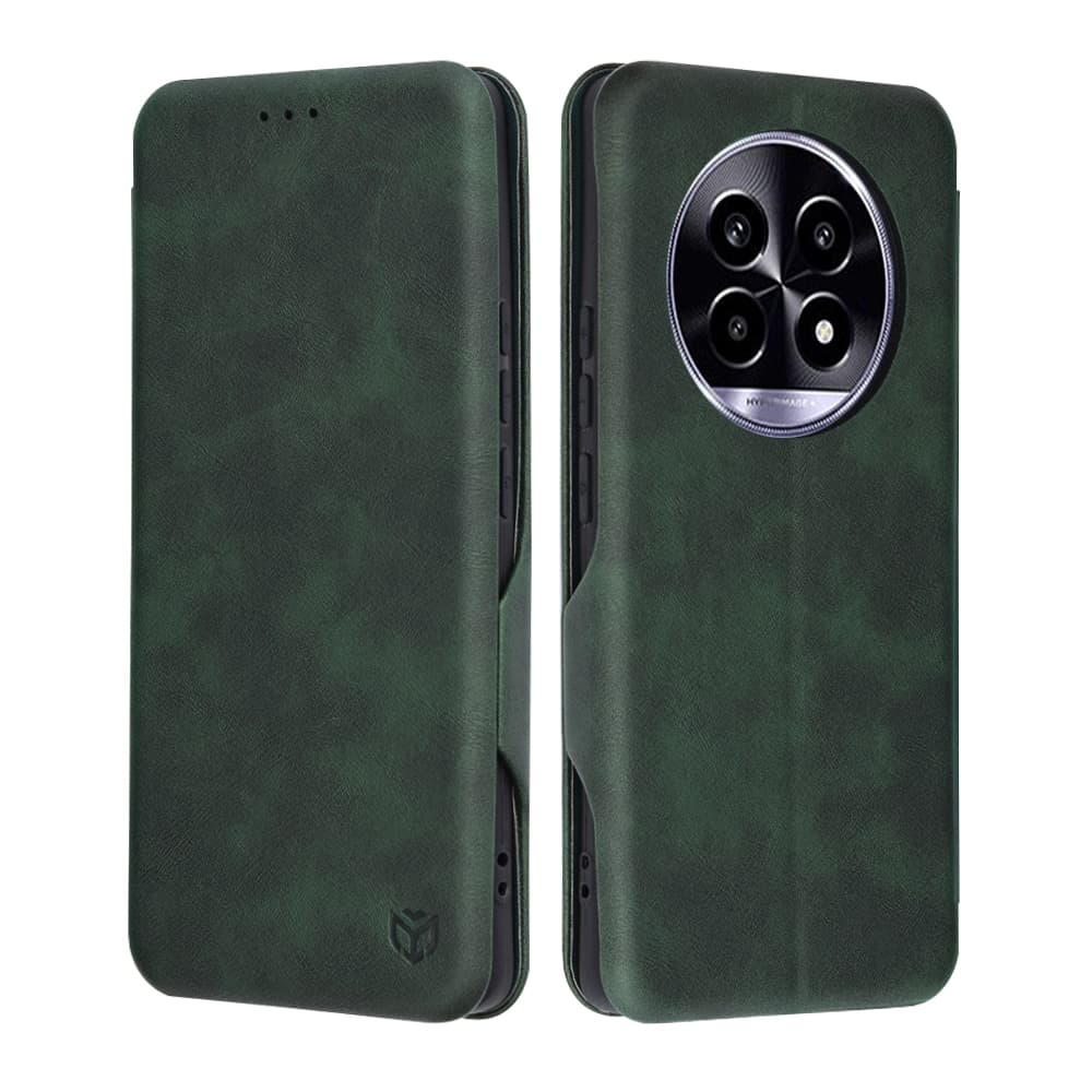 Techsuit Safe Wallet Plus - θήκη για Realme 13 Pro / Pro+ - Πράσινο