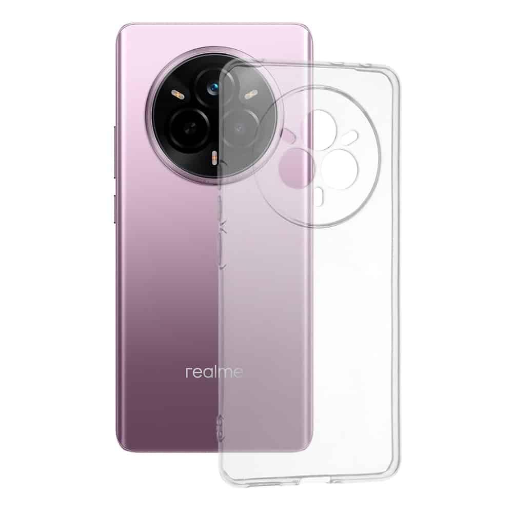 Techsuit Clear Silicone - θήκη για Realme 14 Pro - Διάφανο
