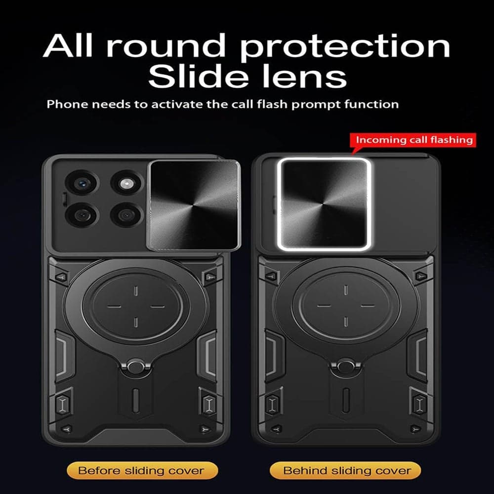 Techsuit CamGuard Pro - θήκη για Honor X8c - Μαύρο 5