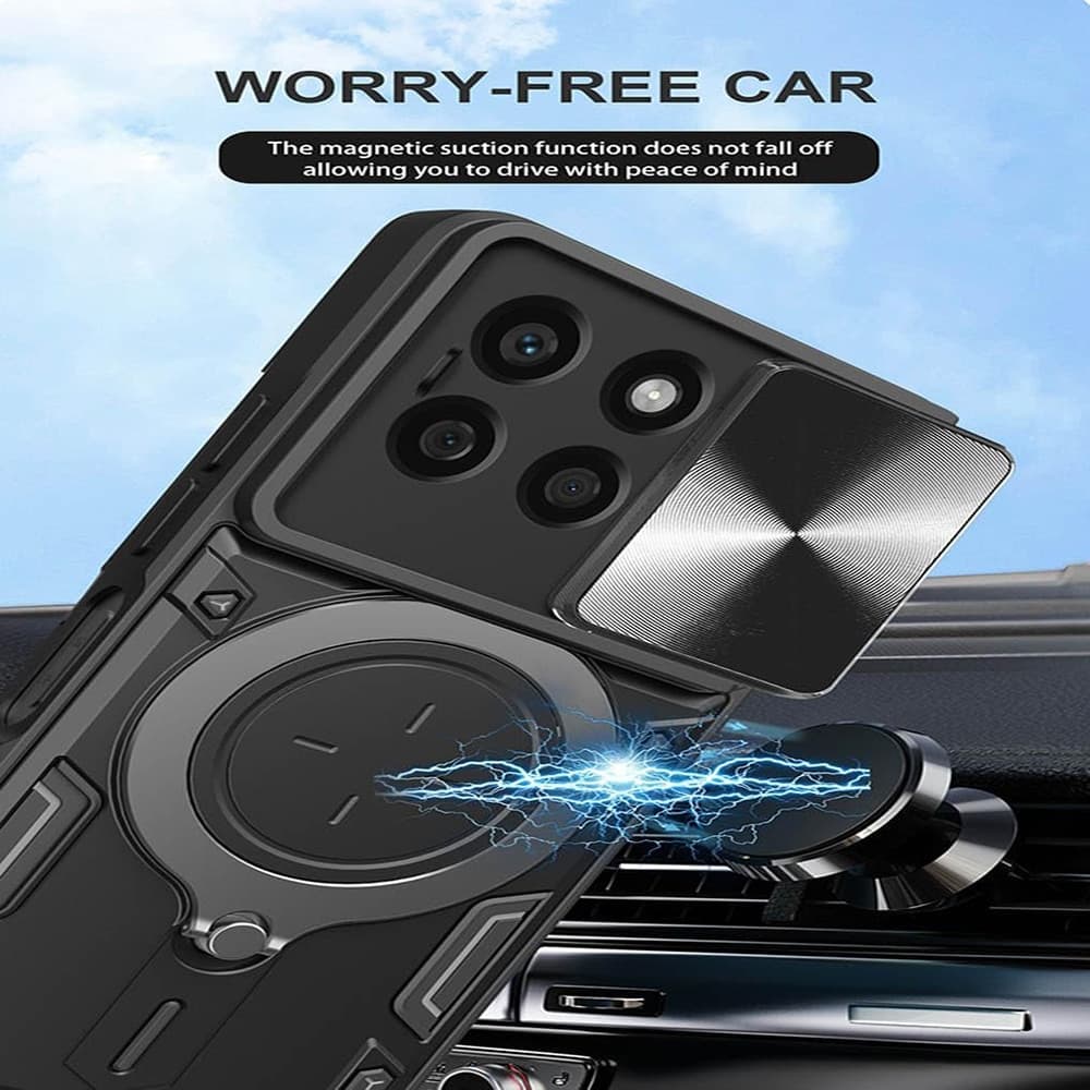 Techsuit CamGuard Pro - θήκη για Honor X8c - Μαύρο 4