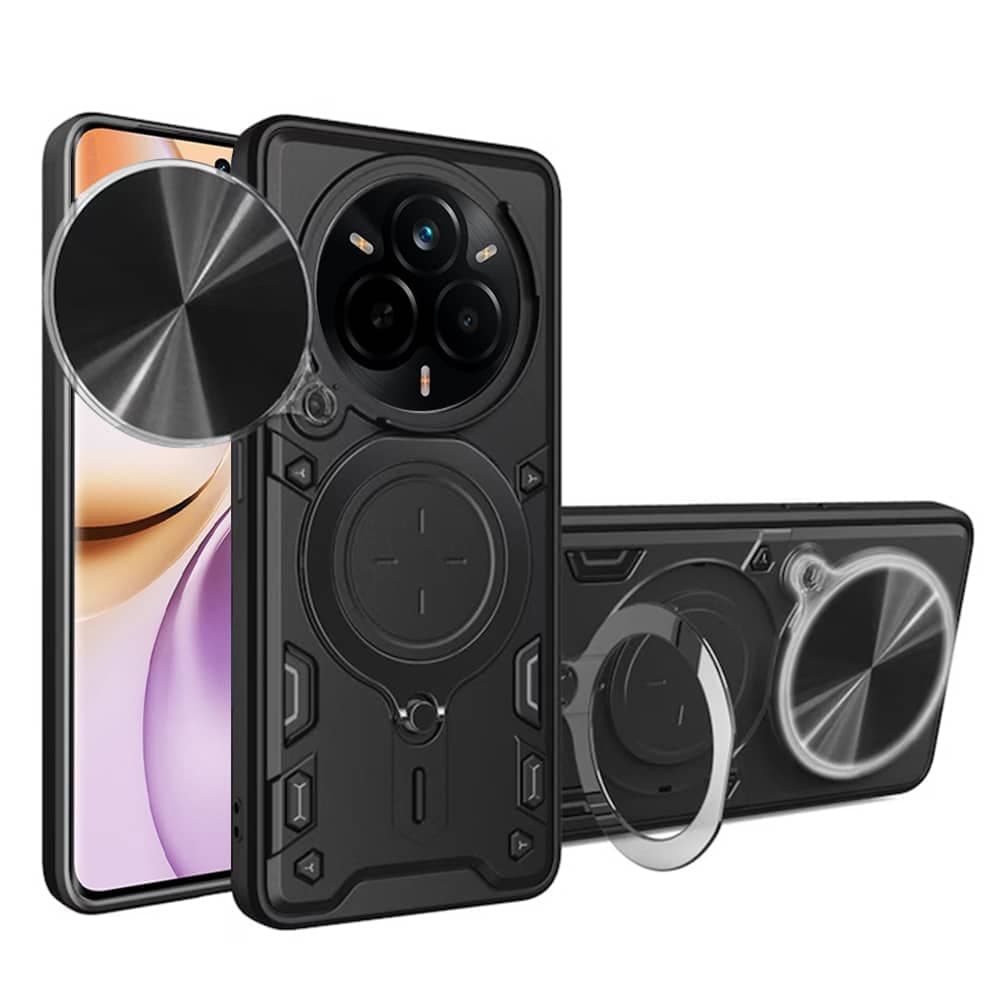 Techsuit CamGuard Pro - θήκη για Realme 14 Pro - Μαύρο