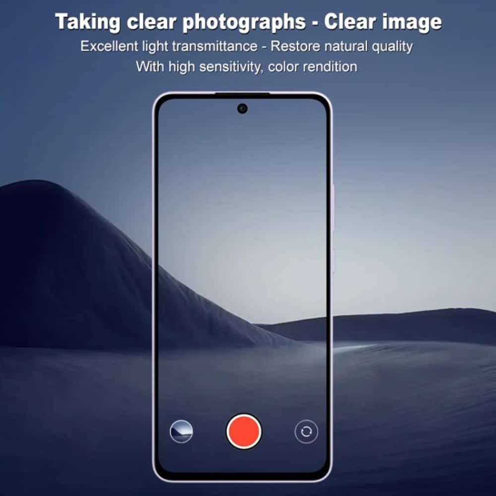 Techsuit - Full Camera Glass - Oppo Reno13 F 4G / Reno13 F 5G / Reno13 FS 5G - Μαύρο 4