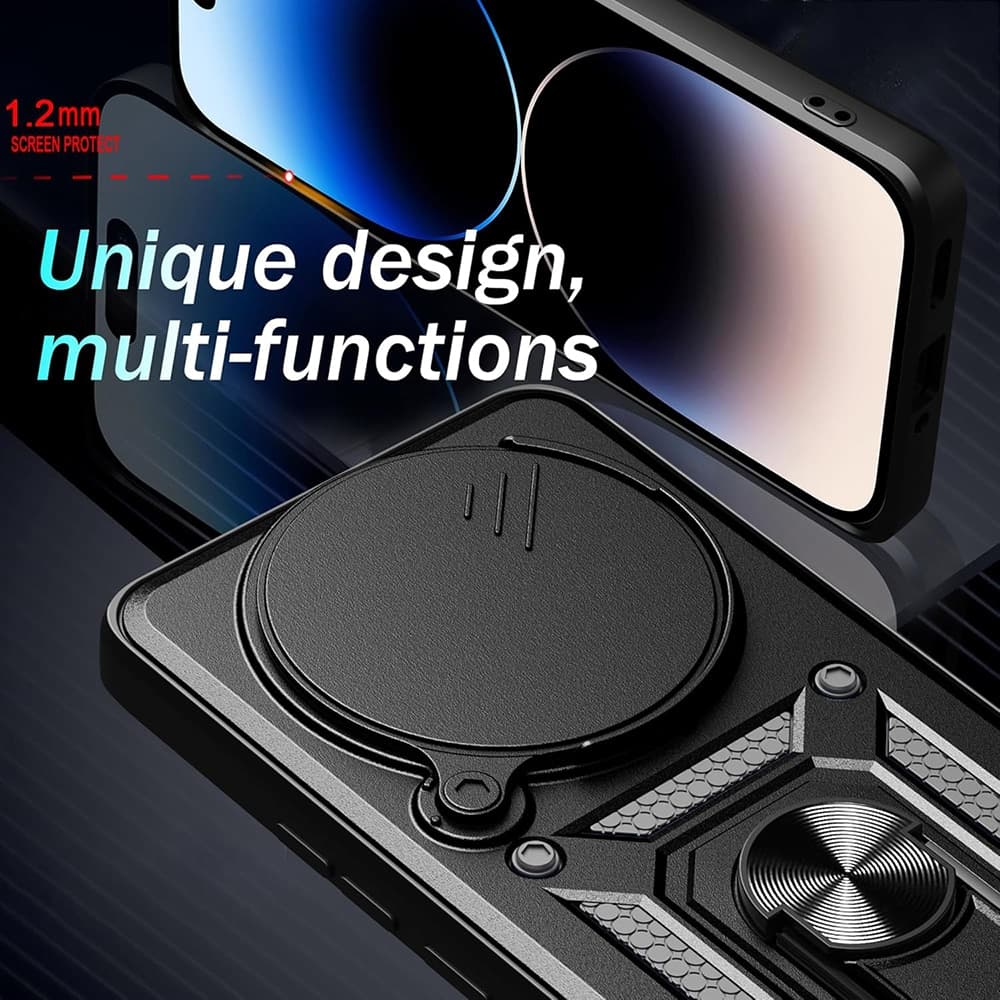 Techsuit CamShield Series - θήκη για Honor X9c Smart - Μαύρο 5
