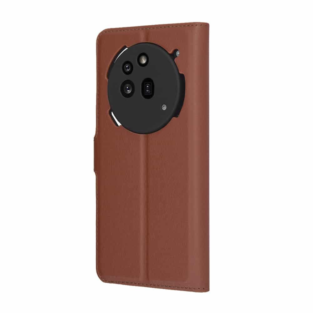 Techsuit Leather Folio - θήκη για Nothing Phone (3a) Pro - Καφέ 5