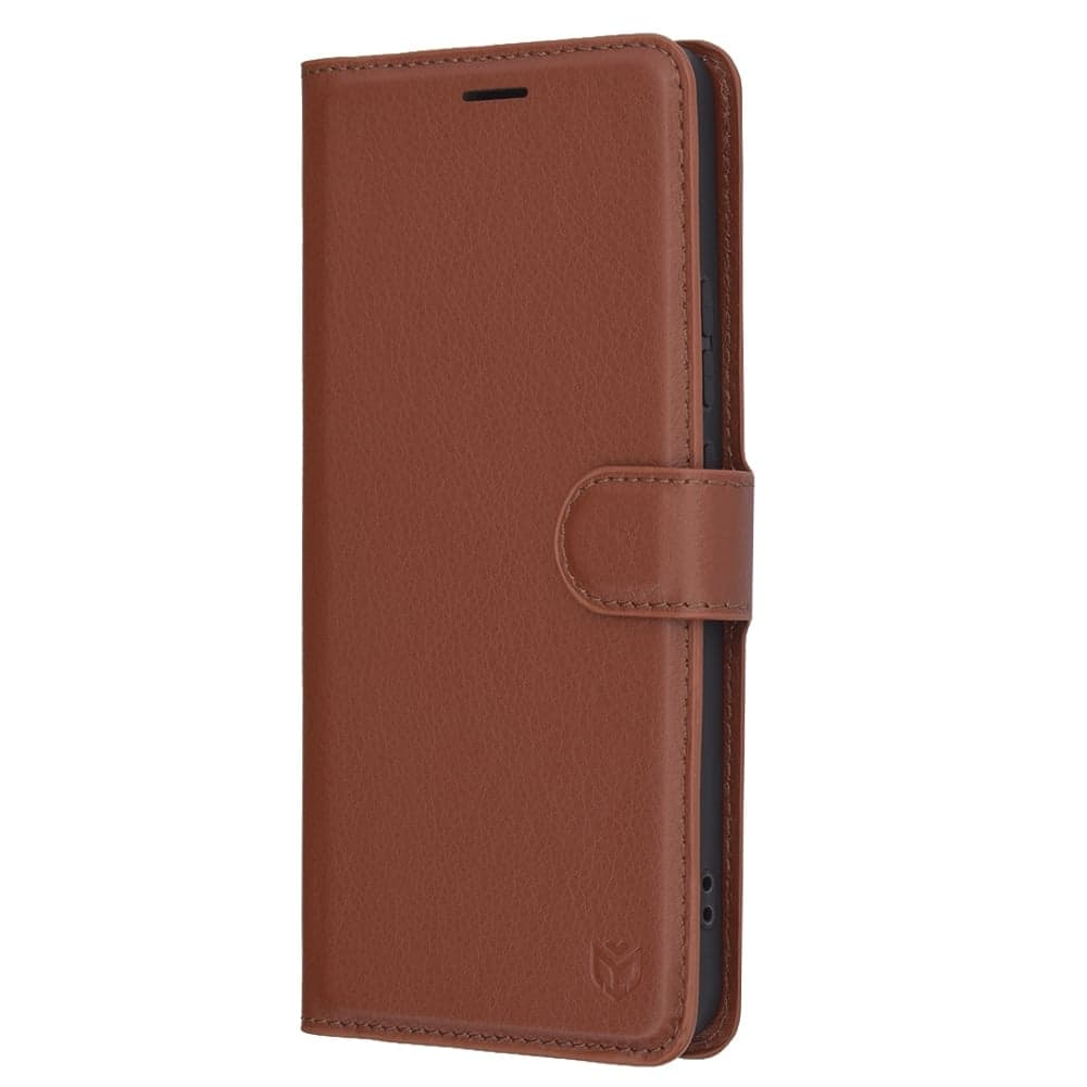 Techsuit Leather Folio - θήκη για Oppo Reno13 F 4G / - Καφέ 4