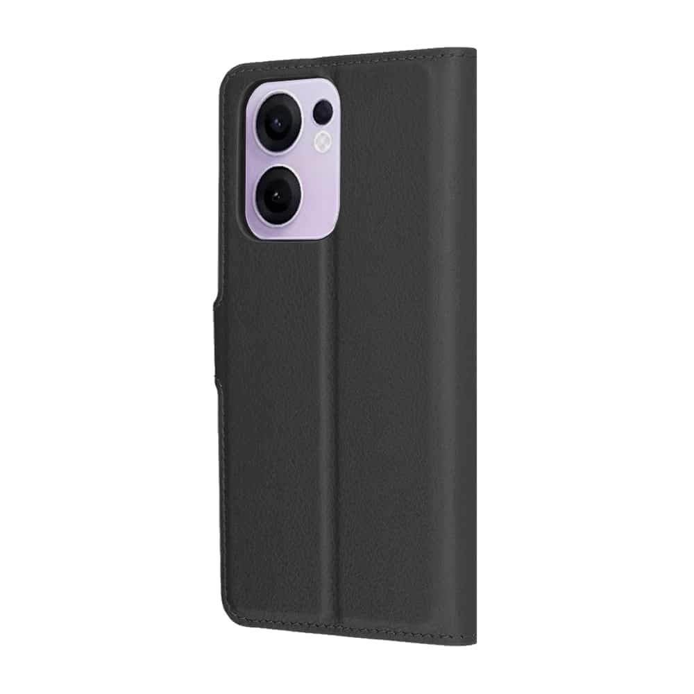 Techsuit Leather Folio - θήκη για Oppo Reno13 F 4G - Μαύρο 5