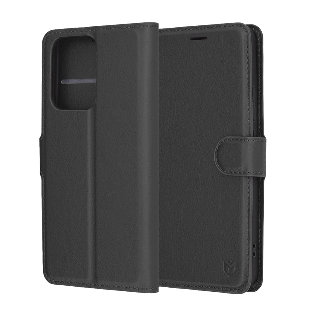 Techsuit Leather Folio - θήκη για Oppo Reno13 F 4G - Μαύρο 6