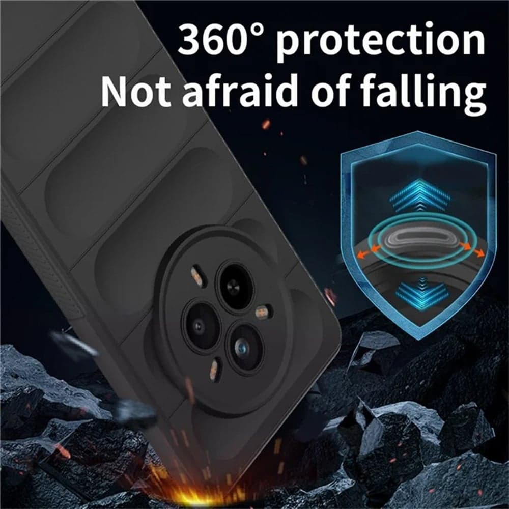 Techsuit Magic Shield - θήκη για Realme 14 Pro - Μαύρο 2