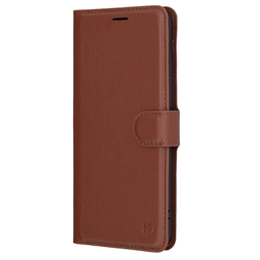 Techsuit Leather Folio - θήκη για Oppo Reno13 Pro - Καφέ 4