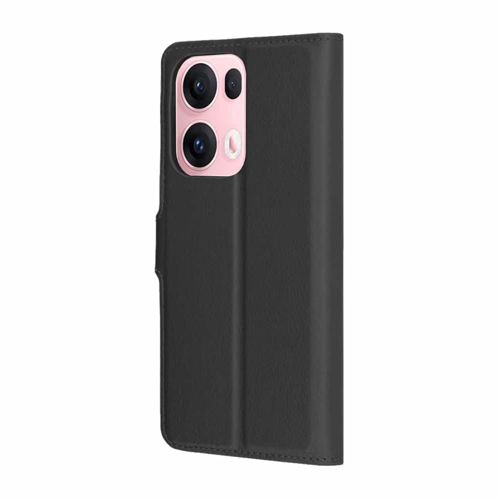 Techsuit Leather Folio - θήκη για Oppo Reno13 Pro - Μαύρο 5