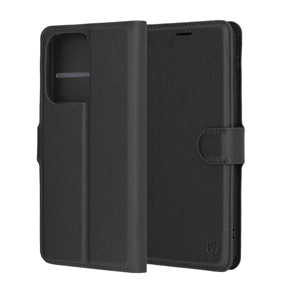 Techsuit Leather Folio - θήκη για Oppo Reno13 Pro - Μαύρο 6