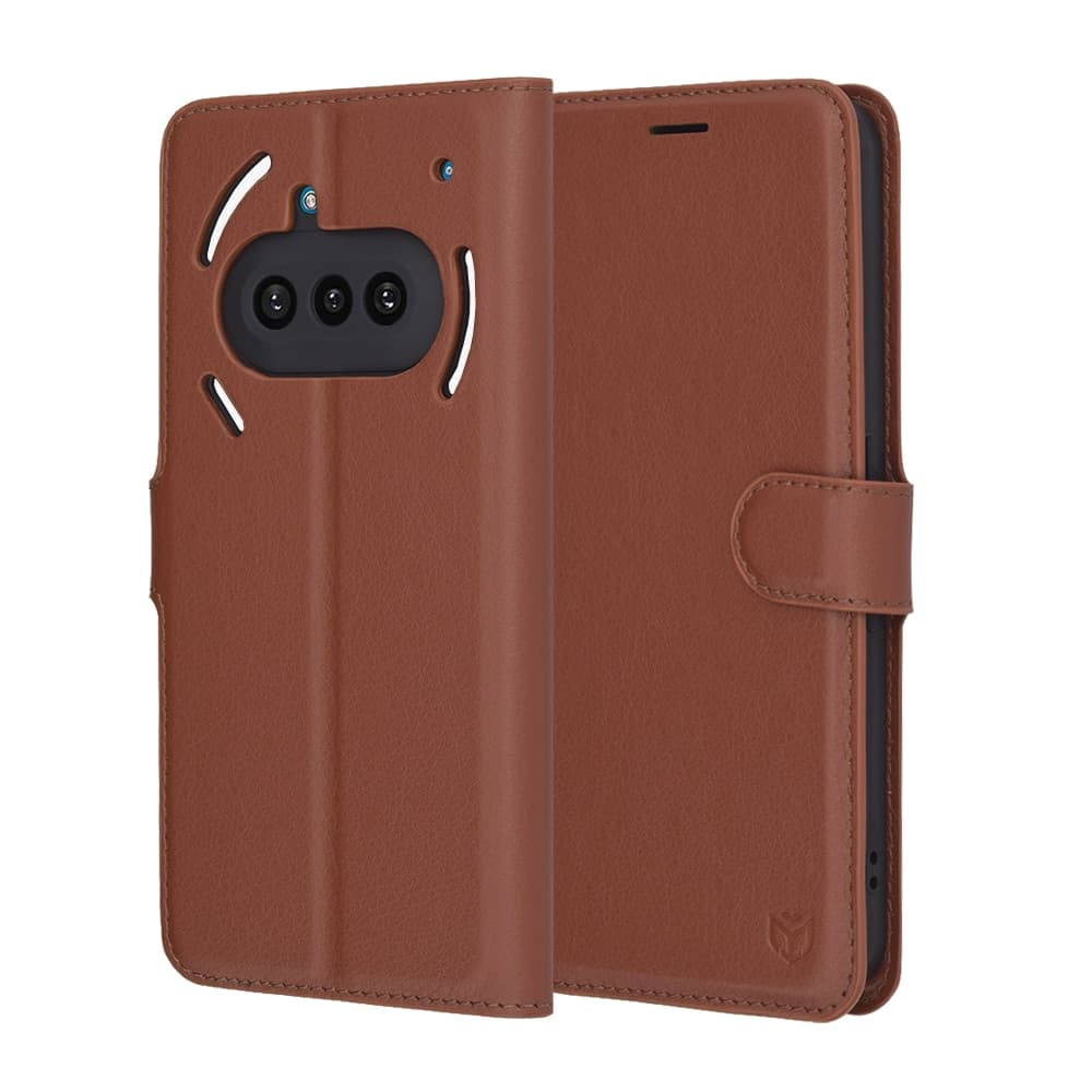 Techsuit Leather Folio - θήκη για Nothing Phone (3a) - Πολύχρωμο