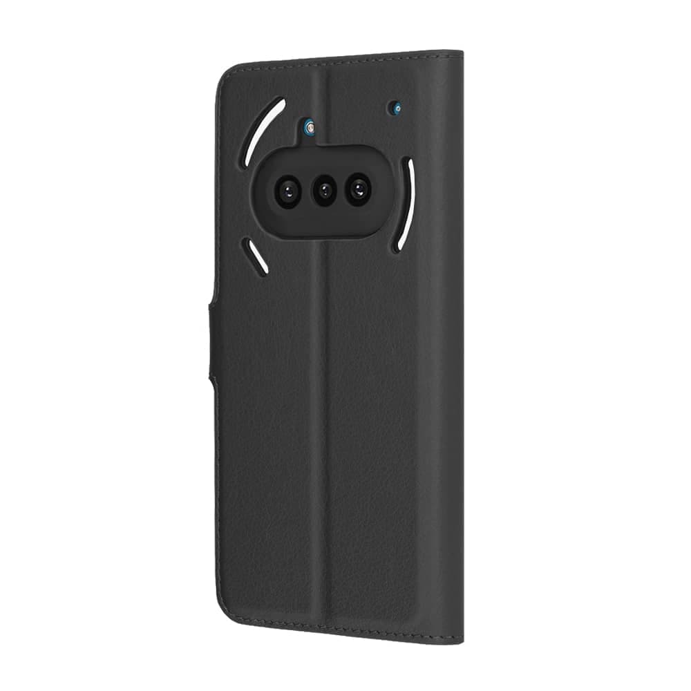 Techsuit Leather Folio - θήκη για Nothing Phone (3a) - Μαύρο 5
