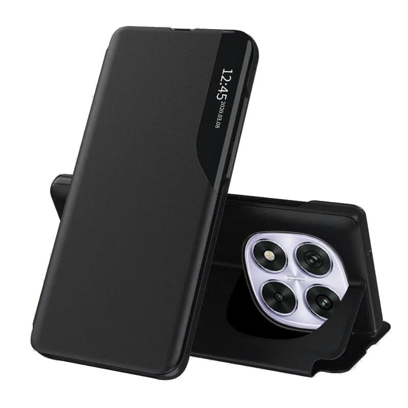 Techsuit eFold Series - θήκη για Xiaomi Redmi Note 14 Pro / Poco X7 - Μαύρο