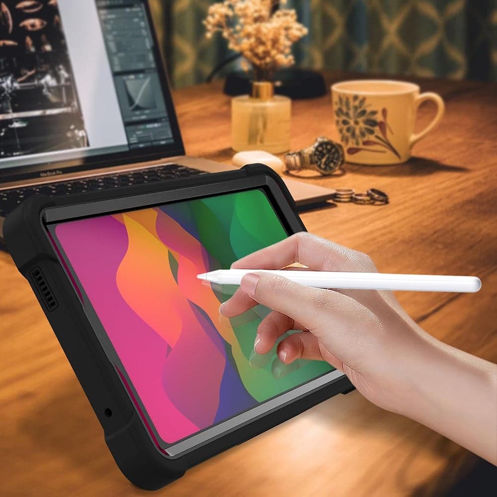 Techsuit - Ανθεκτική Θήκη TabShell + Προστατευτικό Οθόνης - Xiaomi Pad 7 - Μαύρο 6