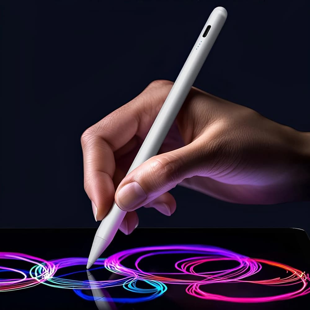 Techsuit stylus γραφίδας Universal, 130mAh, USB-C - Λευκό 4