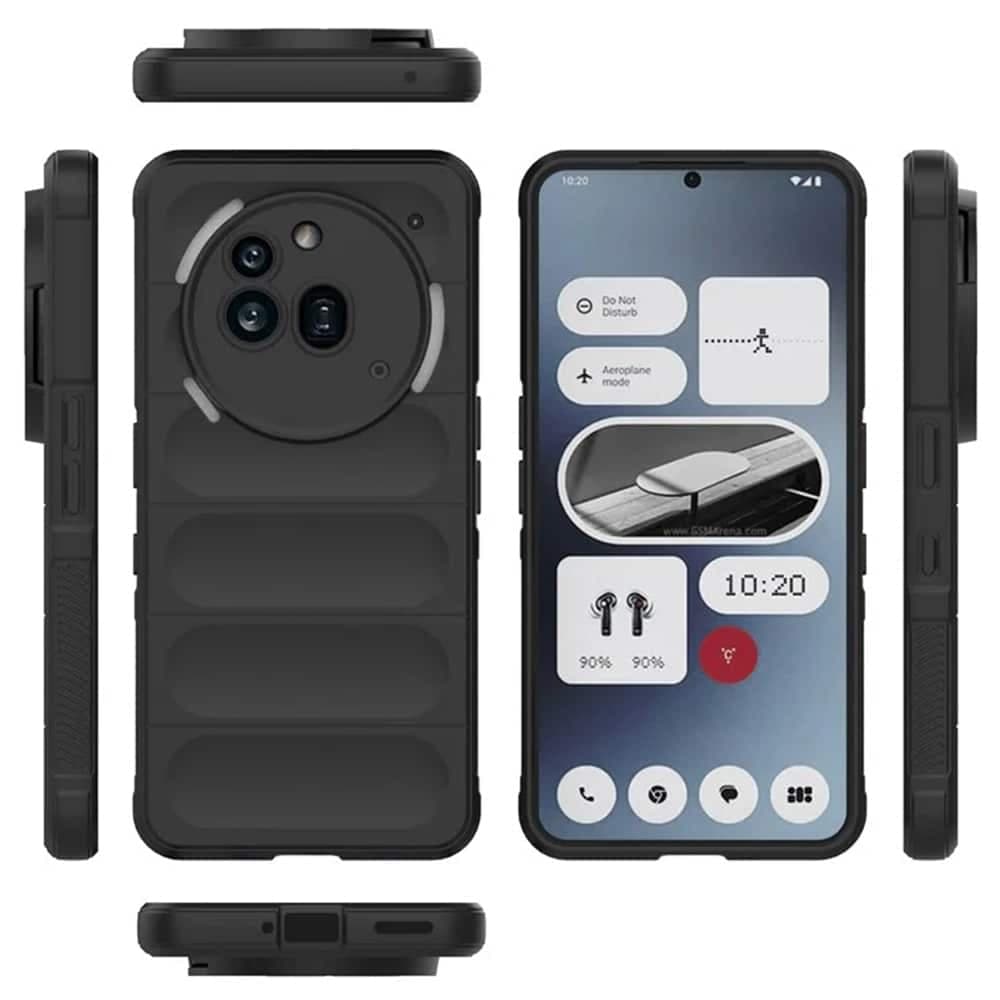 Techsuit Magic Shield - θήκη για Nothing Phone (3a) Pro - Μαύρο 2