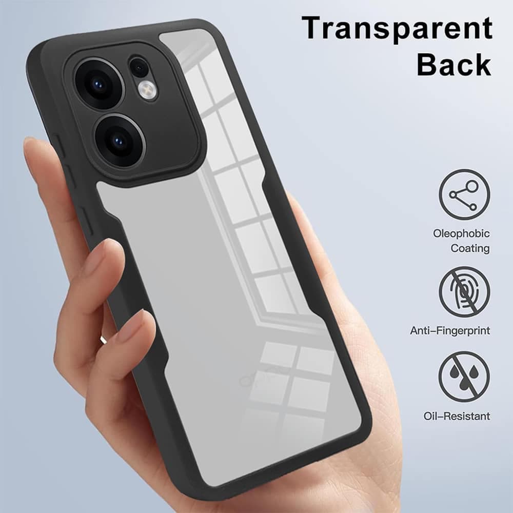 Techsuit ColorVerse 360 Series - θήκη για Oppo Reno13 F / 4G 5G FS - Διάφανο 6