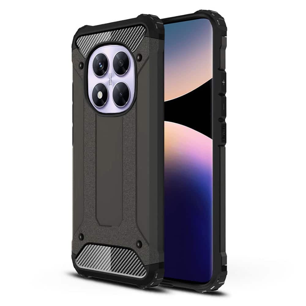 Techsuit Hybrid Armor - θήκη για Xiaomi Redmi Note 14 Pro / Poco X7 - Μαύρο