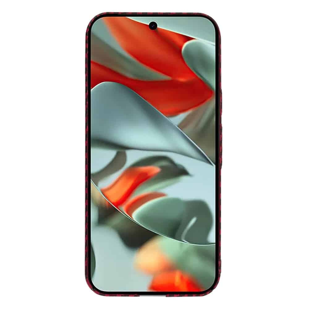 Techsuit Carbonite FiberShell - θήκη για Google Pixel 9 Pro XL - Κόκκινο 2
