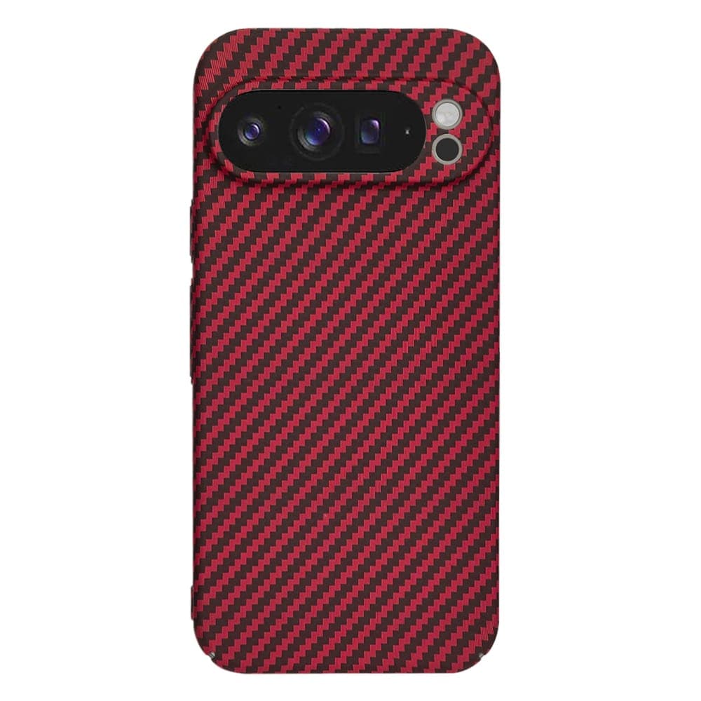 Techsuit Carbonite FiberShell - θήκη για Google Pixel 9 Pro XL - Κόκκινο 3