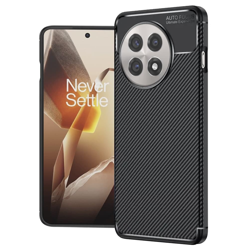 Techsuit CarbonFiber - θήκη για Oneplus 13R - Μαύρο
