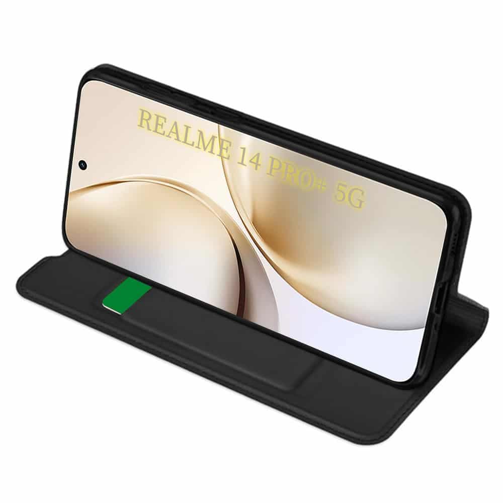 Techsuit Magskin Book - θήκη για Realme 14 Pro+ - Μαύρο 2