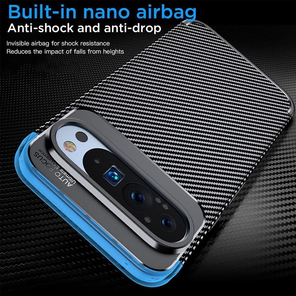 Techsuit CarbonFiber - θήκη για Google Pixel 9 Pro XL - Μαύρο 5