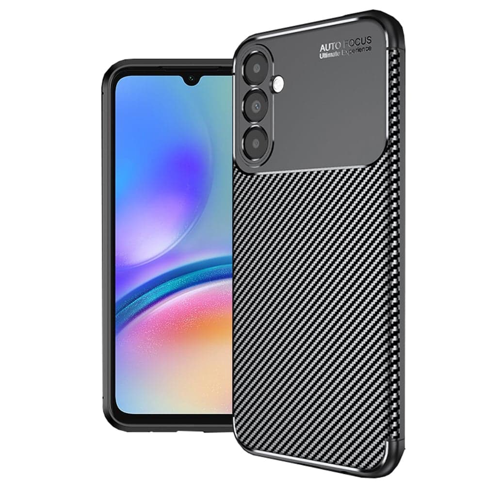 Techsuit CarbonFiber - θήκη για Samsung Galaxy A05s - Μαύρο